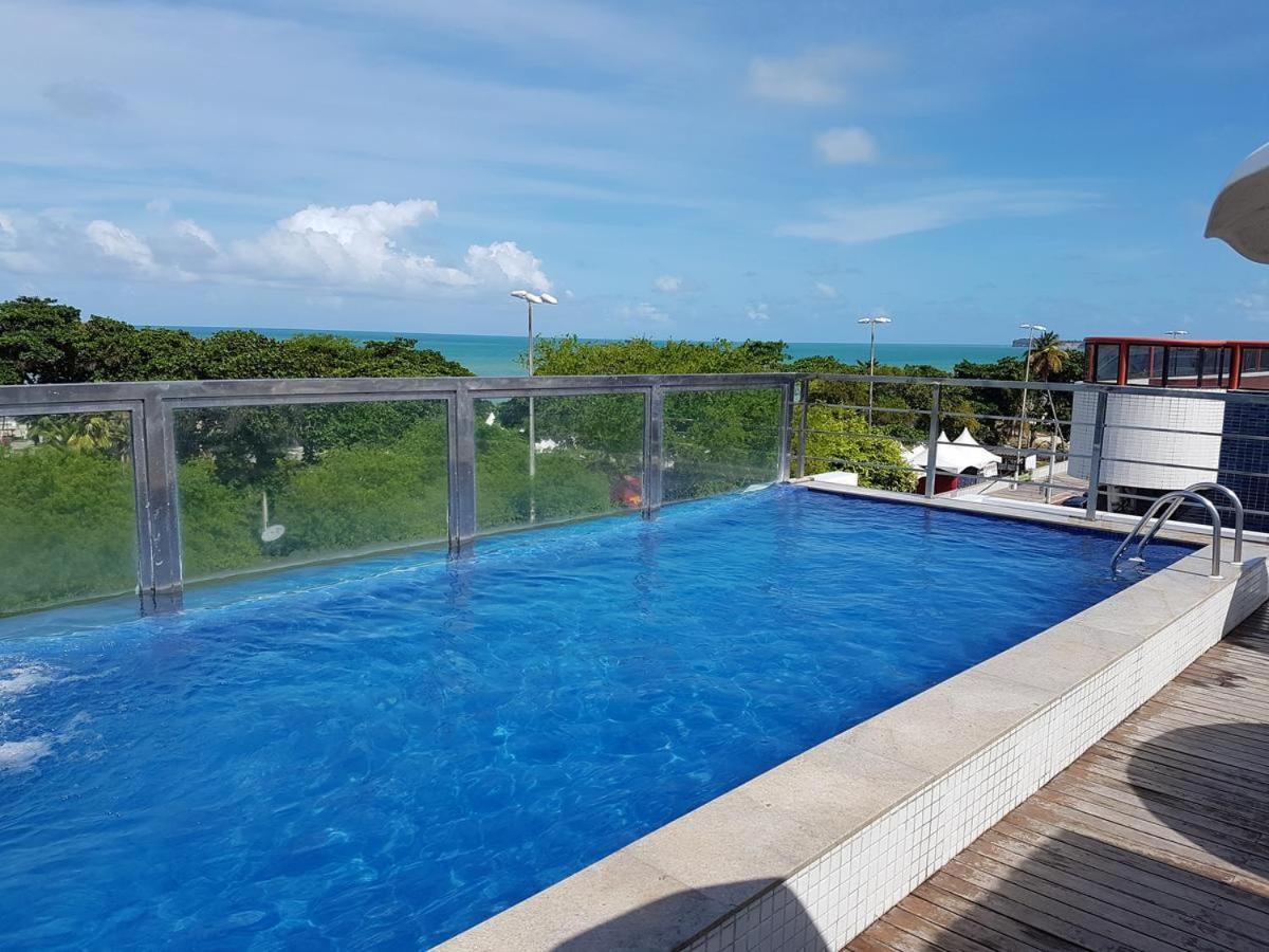 Israel Tambau- Apto Luxuoso- Em Frente Ao Mar Com Varanda João Pessoa Kültér fotó