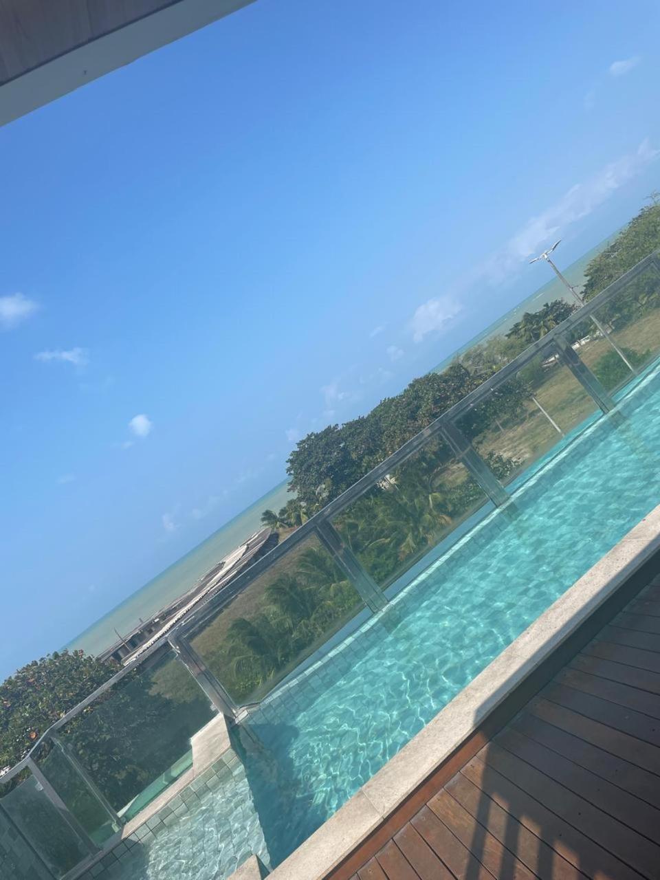 Israel Tambau- Apto Luxuoso- Em Frente Ao Mar Com Varanda João Pessoa Kültér fotó