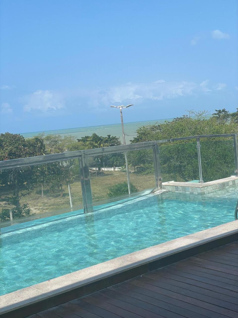 Israel Tambau- Apto Luxuoso- Em Frente Ao Mar Com Varanda João Pessoa Kültér fotó